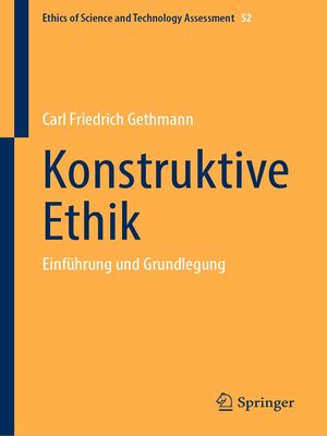 cover image of Konstruktive Ethik